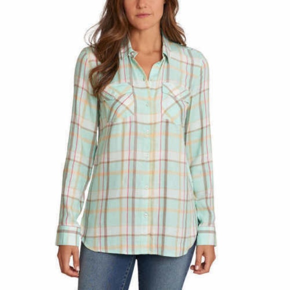 Jessica Simpson Tops - Jessica Simpson Petunia Button-up Shirt Jessica Simpson Tops - Jessica Simpson Petunia Button-up Shirt